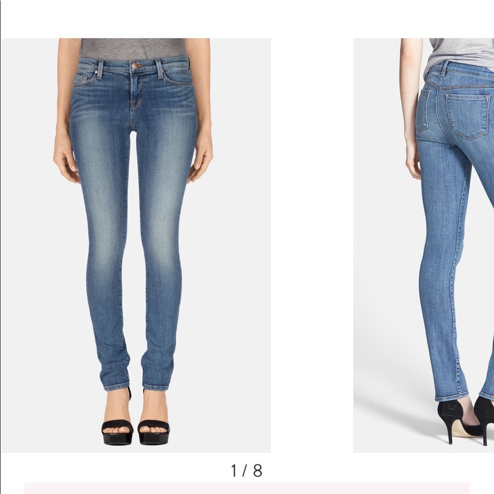 J Brand Rail Skinny Jeans